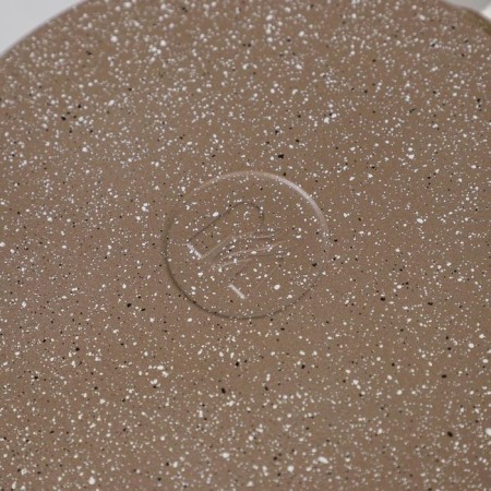 Granite Brown pan, D = 20 cm, anti -stick coating, removable handle, color mix-5