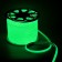 Flexible Neon Luazon Lighting 16 mm D-shaped, IP65, 50 m, SMD2835, 120 LED/m, 220 V, Green glow glow