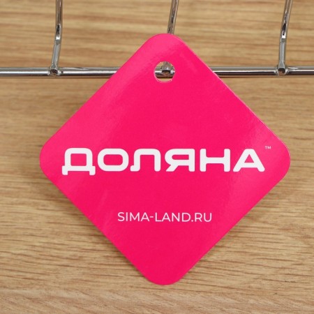 Sushilka for plates for 7 objects of the share, 28 × 14 × 13 cm, chrome color color-2