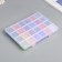 Glass 8/0 (3 mm) in the box "Bright" 24 colors x 15 g 19x13x2.1 cm