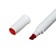 A set of markers, bilateral, bullet and mowed tips, 18 colors