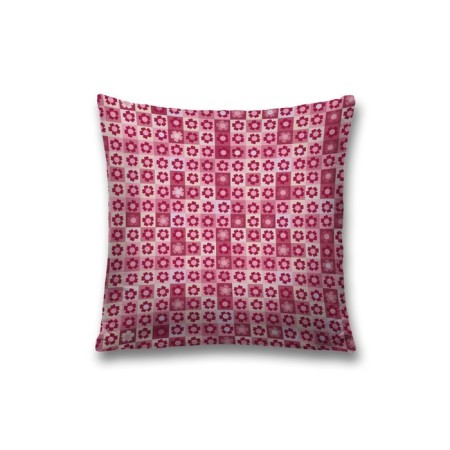 Decorative pillowcase "panel in a flower", on a zipper, size 45x45 cm