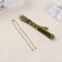 Hair hairpins "Classic" (set 10 pcs) 6 cm, gold