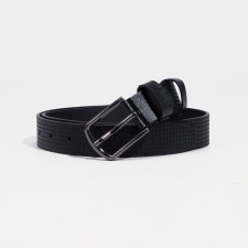 Building belt, width 3 cm, screw, metal buckle, black color