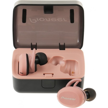 Enterrained Pioneer SE-E8TW-P Pink/Black Wireless Bluetooth Ear Sink.
