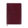 Gift Davente.clair: Diaumer Lowed A5 136 sheets, solid cover, block 70, Bordeaux + ballpoint pen