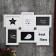 Photo frame plastic in 6 photos 10x15 cm "Family" white 35.5x52 cm