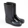 Women's boots, black color, size 37, PVC