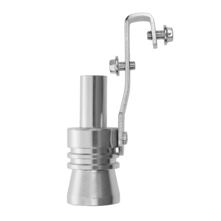 Whistle in the silencer, size XL, under the diameter of the pipe 56-85 mm, chrome-2
