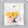 Button plastic for creativity "Stone Heart" mix 2.5x2.9x1 cm