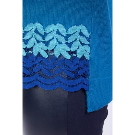 Female jumper, size 54, blue color-4