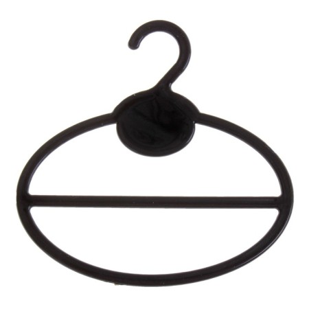 Hang, oval 13.5 × 13.5 cm (packing 10 pcs.), Black color-2