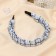 Brown Hair Fit Elegy, 2.5 cm, blue