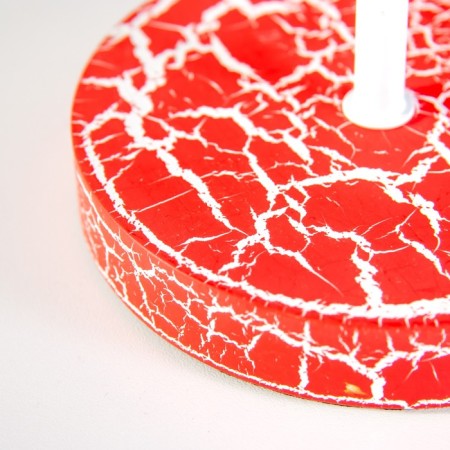 Hand lamp "Zemfira" E27 40W red 24x24x35 cm Risalux-2