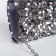 Bag-clate on the magnet, the color is silver