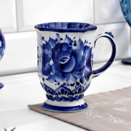 Mug "Capital", 350 ml, gzhel