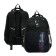 Youth backpack, 42 ​​x 31 x 13 cm, ergonomic back, Stavia "Champion", black