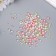 Decor for creativity plastic "Balls. Sakura. Assorted" d = 3-8 mm, set 10 grams