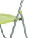 Folding chair on a metal frame, green