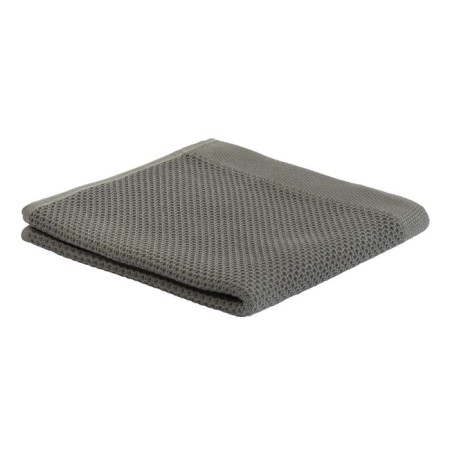 Waffle towel Tkano Essential, 430 g, size 50x90 cm, dark gray color