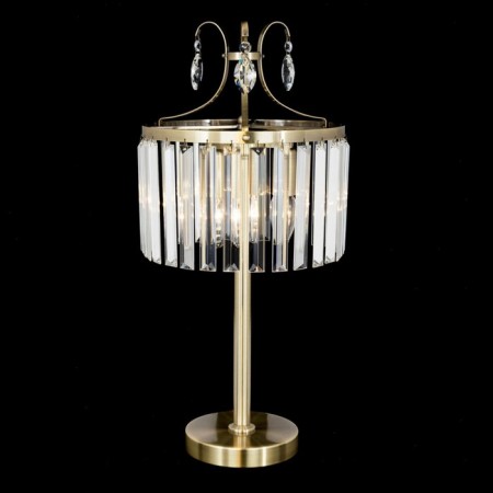 Lapel -Decorative lamp Citilux "Inga" CL335833 27x27x56 cm, 3x60W, E14, brown color-4