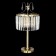 Lapel -Decorative lamp Citilux "Inga" CL335833 27x27x56 cm, 3x60W, E14, brown color