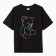 Children's Minaku T -shirt "Gummy Bear", black color, height 110 cm