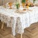 Gray Diamonds tablecloth 145x300 cm, 100% p/e