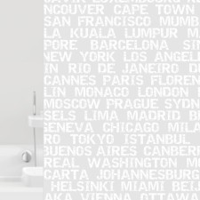Bathroom curtains, 180 x 200 cm