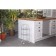 Class support stand, round, 3 tiers, chromium color