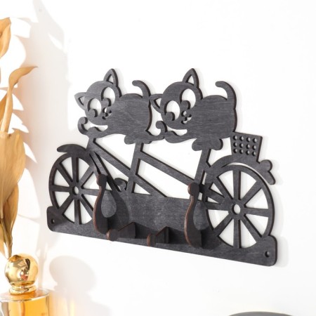 Open Key "Two Cats" 24 × 14 × 3 cm-1