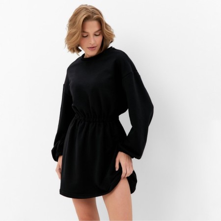 Women's dress Minaku: Casual Collection Black Color, Rr. 48