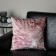 Pillowcase "Marble", size 45x45 cm, color ash rose