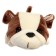 Soft toy "puppy", on a key fob, color mix