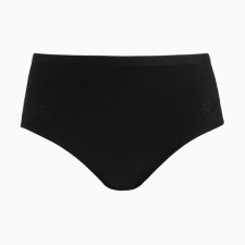 Cowards women's slips, black/monogram color, size 54-56