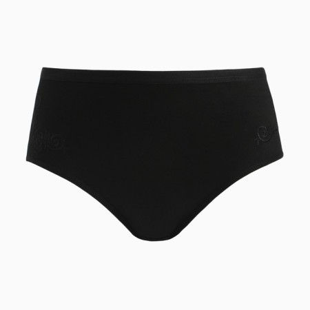 Cowards women's slips, black/monogram color, size 54-56