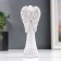 Polystone souvenir "Snowty Faceless Angel with Heart" MIX 10.5x2.5x4.6 cm