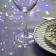 Garland "Mishura" 2 m Rosa, IP20, silver thread, 200 LED, glow of multi, 12 V
