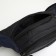 Lightning waist bag, 3 outer pockets, blue/black color