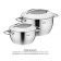 Nadoba Maruska pan set, 2 pcs: 2.8 l, 5.5 l
