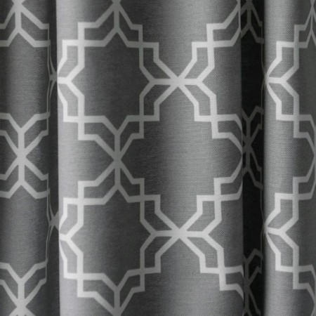 Set of curtains "Tristan", size 170 x 270 cm - 2 pcs, gray-3
