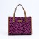 Bag Female Tout with zipper, pink color