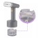 KitFort KT-9154, manual, 1500 watts, 150 ml, 20 g/min, gray