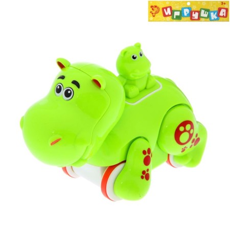 Inertial toy "Funny animals with kids", mix