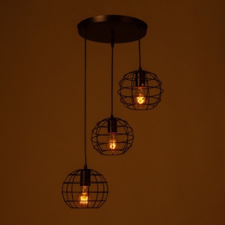 Lamp "Shar" 3he27 40W 30x30x15-135 cm-2