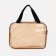 Lightning cosmetic bag, brown color