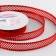 Figure tape "Carved rhombuses", 25 mm, 9 ± 0.5 m, red color