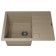 Quartz-quartz kitchen up-up-quartz upd-03, rectangular, color 02 beige