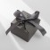 Box Gift "Surprise" 6 × 6, gray