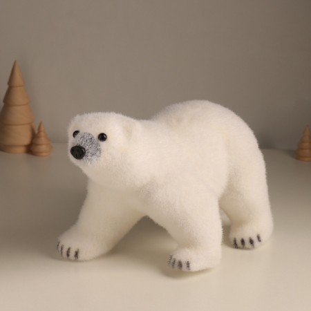 Decor "White Polar Bear" 26x13x18 cm